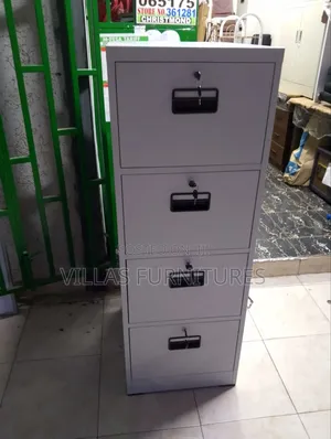 Steel 4 Drawer File Cabinet