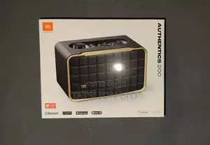 JBL Authentics 200 Smart Speaker - Black