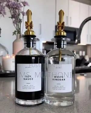 *2 Pc Set Syrup/Oil Dispenser*