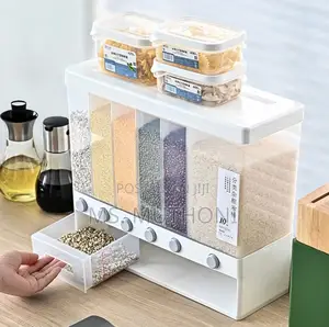 10 Kgs. *6 Compartment Cereals Dispenser*