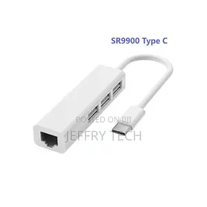 4 in 1 USB Type C to RJ45 Lan Network Card USB2.0 Ethernet C