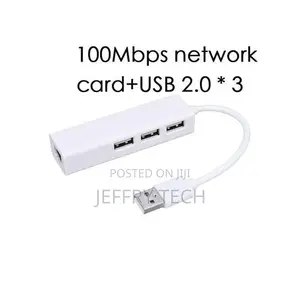 USB 2.0 Ethernet Adapter Network Card USB to RJ45 100/1000mb