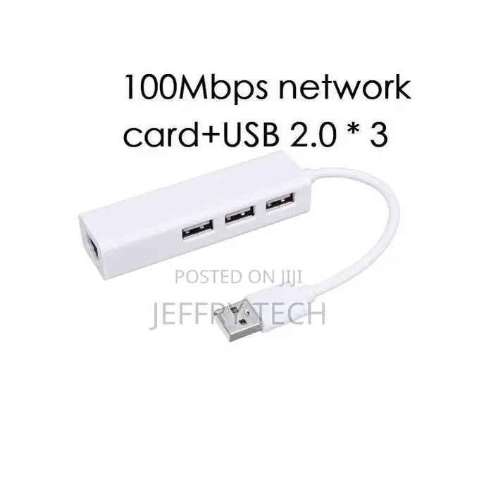 USB 2.0 Ethernet Adapter Network Card USB to RJ45 100/1000mb