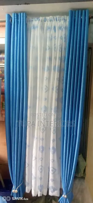 Sky Blue Home Window Curtains Sky Blue House Window Curtains