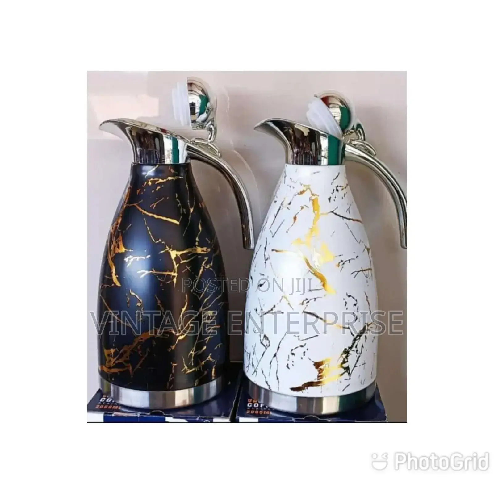 Jamespot Marble Flasks 2.0litres