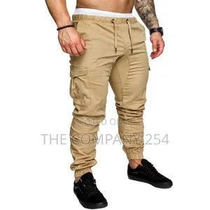 Open Bottom and Closed Bottom Slim Cargo Pants