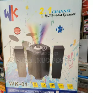 2.1CH WK-01 8000w X-Bass Subwoofer Multimedia