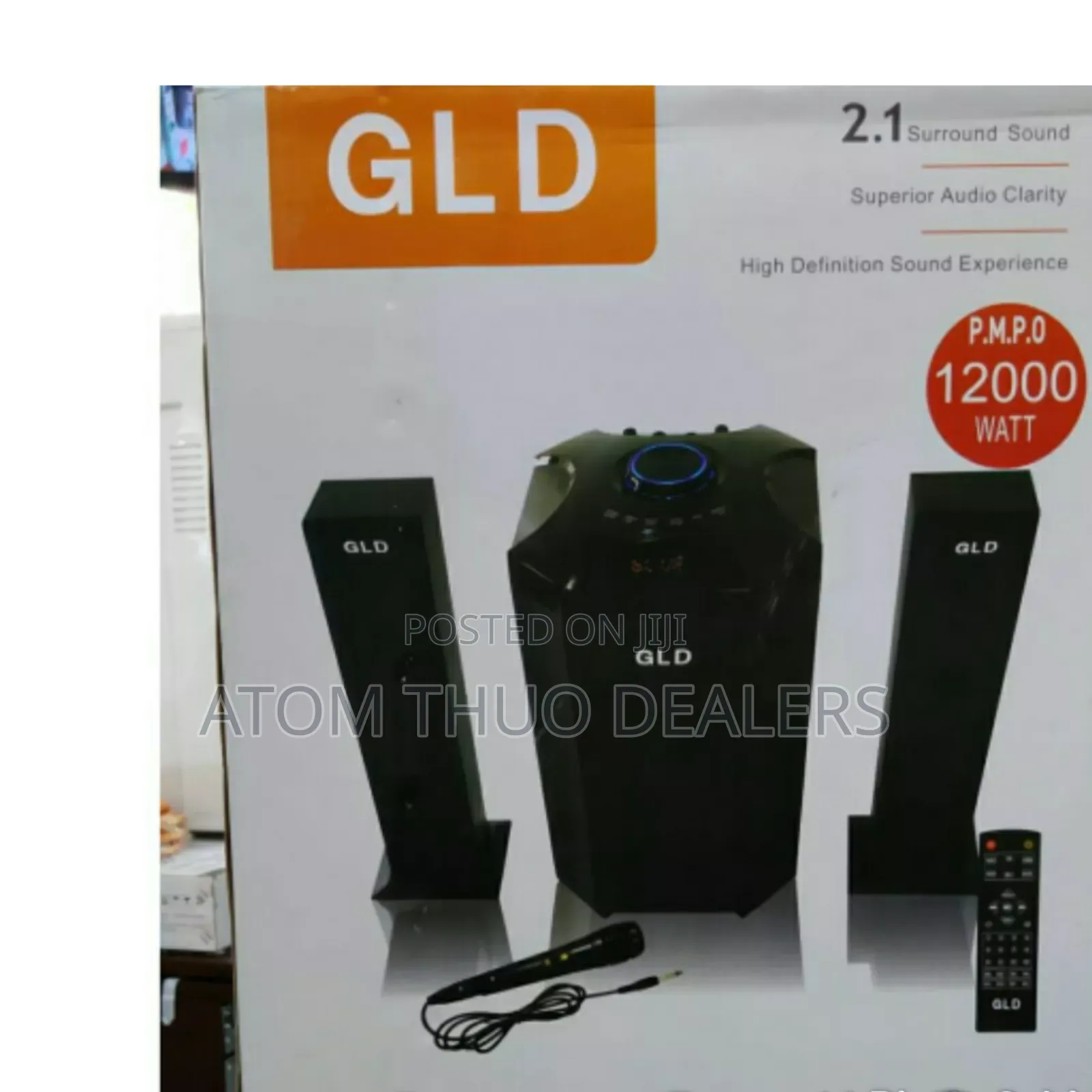 2.1CH GLD Multimedia System +Mic