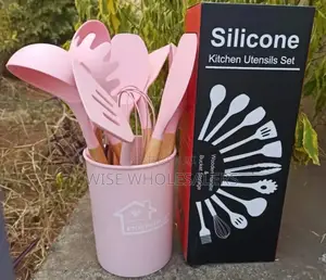 12pcs Silicone Non-stick Cooking Spoon Set°•°•°
