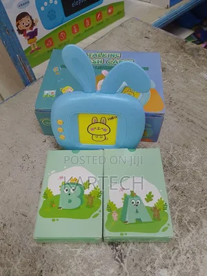 Rabbit Talking Flash Card Reader With Double Sided Cards