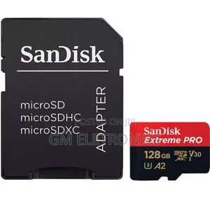 Sandisk 128gb Extreme Pro (200mb/S + 90mb/S) Micro SDXC Card