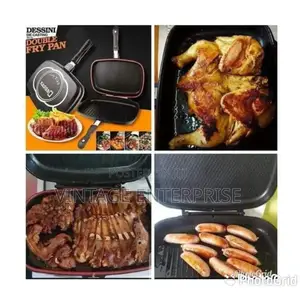 36cm Dessini Double Grill Pan