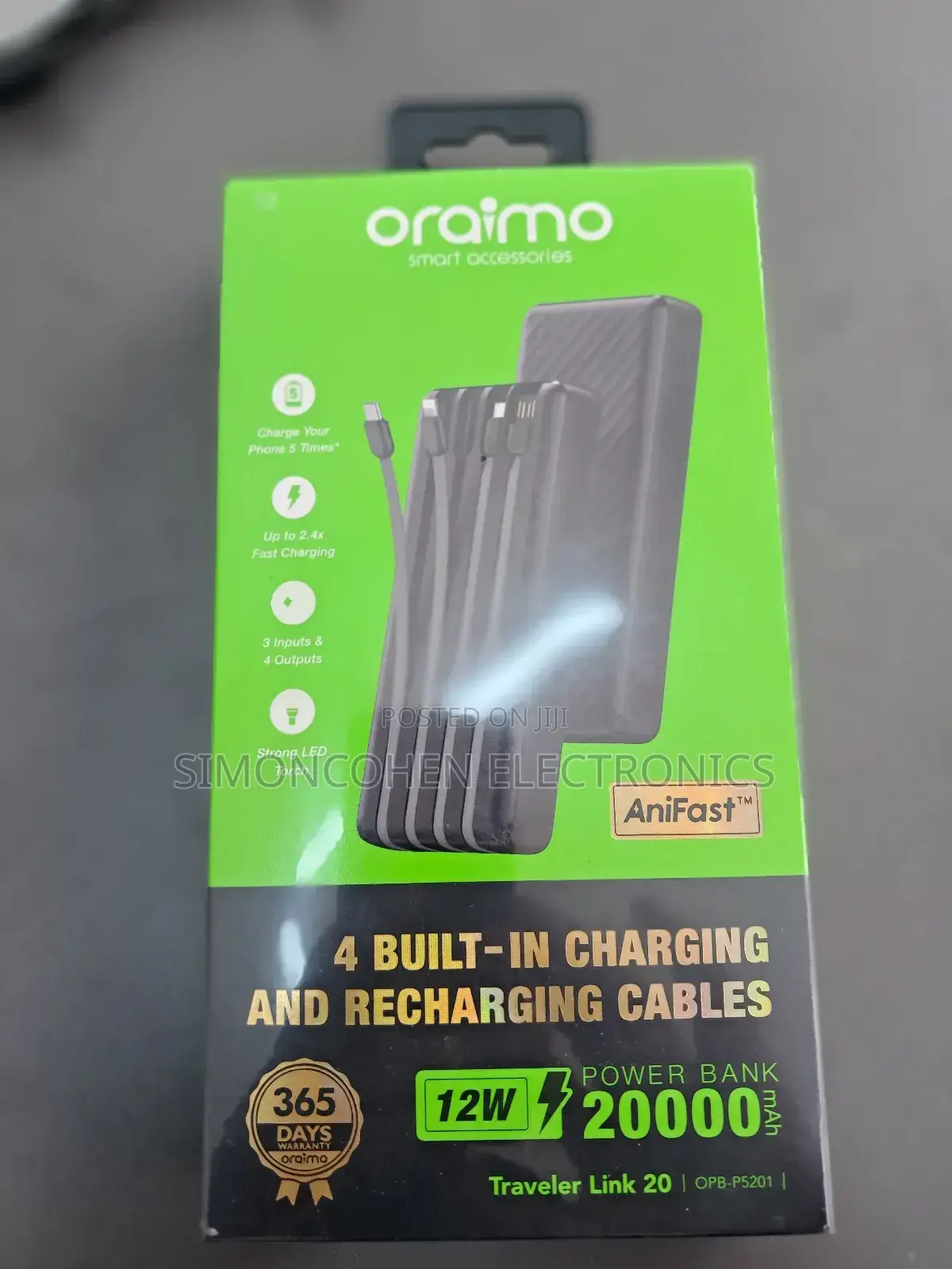 Oraimo Powerbank 20000mah