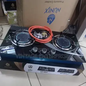 Nunix Tabletop Gas Cooker 2 Burner