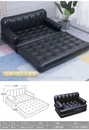 *5 in 1 2 Seater Bestway Inflatable Pullout Sofa