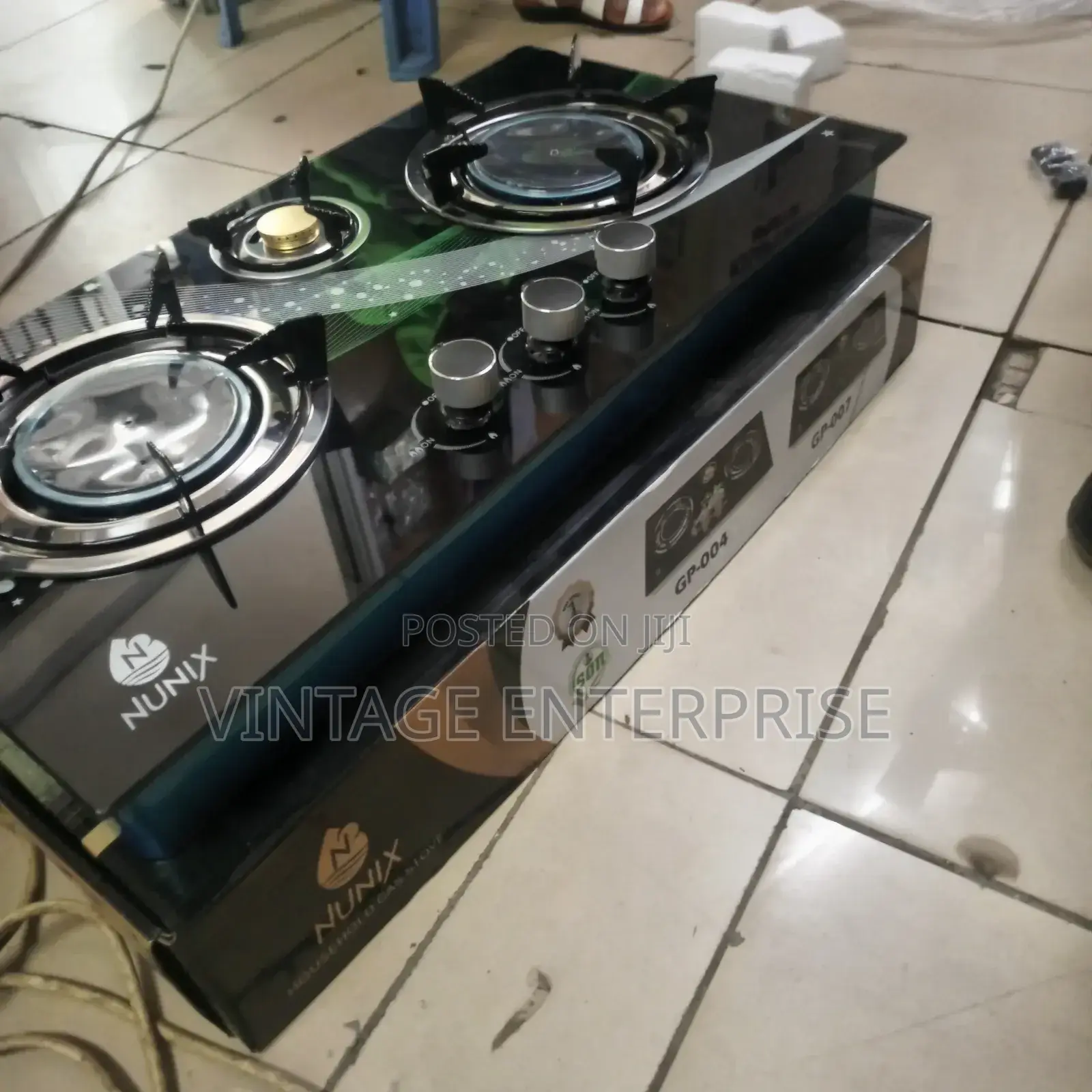 Gp -004nunix Tabletop Gas Cooker 2 Burner