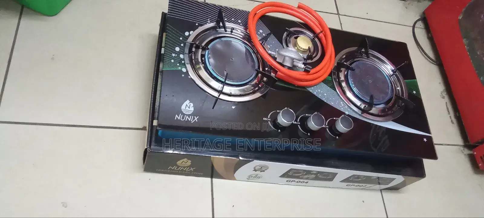 Gas Table Top, 3 Burner Gas Stove ,