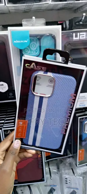 Compatible With iPhone Carbon Fiber Pattern Premiu
