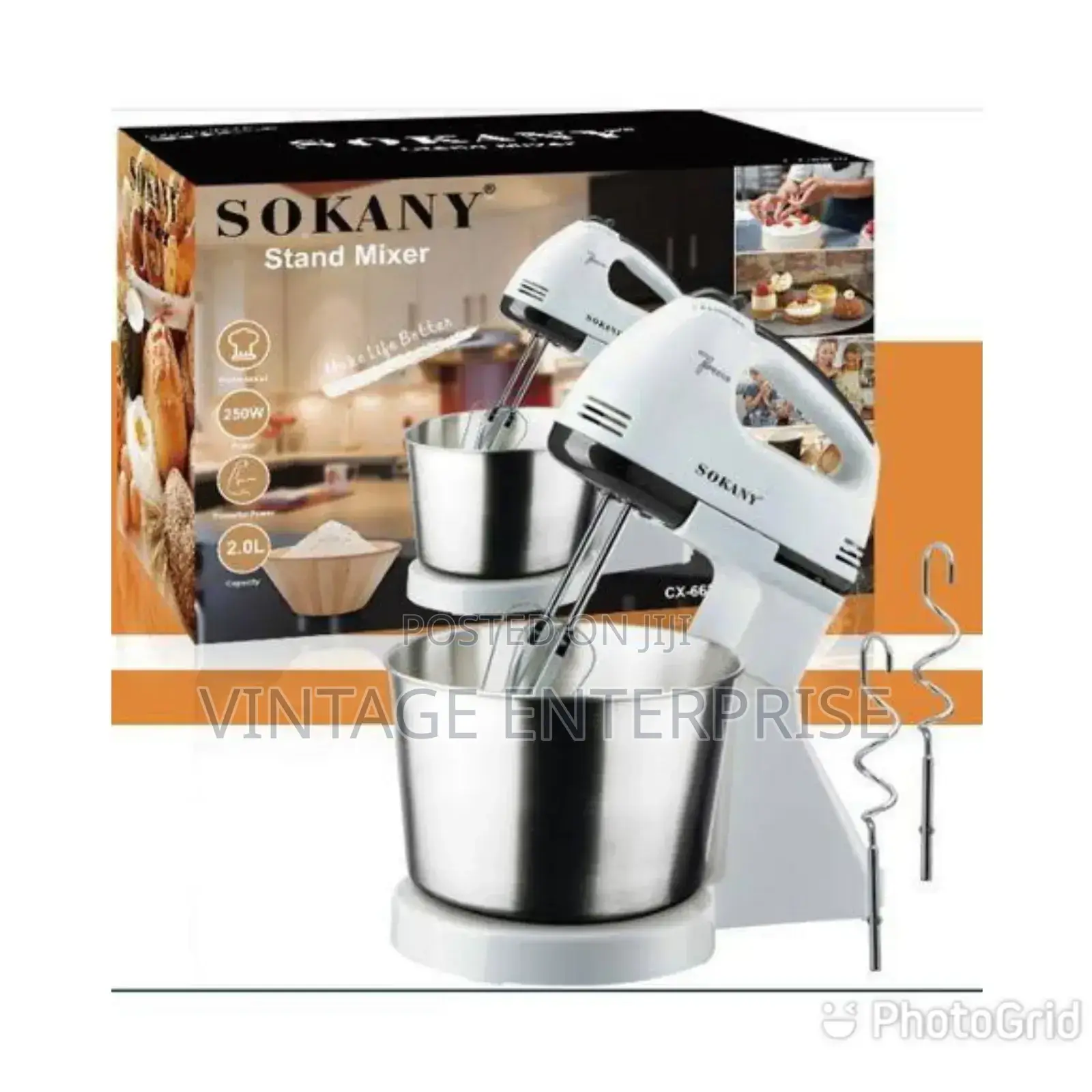 Sonkay Hand Mixer With a Bowl