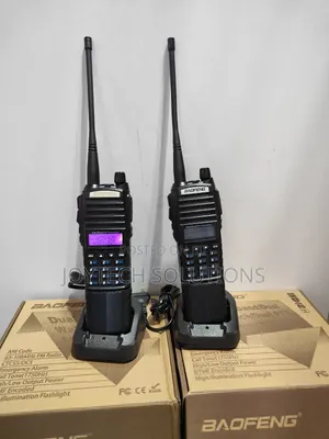 Dual UV 82 Radio Call. 3800 Mah Battery With 8 Watts (10km)