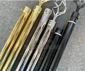 Black Curtain Rods/Curtains