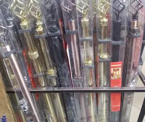 Brown, Black, Silver Imported Curtain Rods