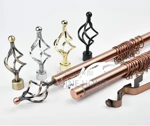 Flowers Imported Curtain Rods