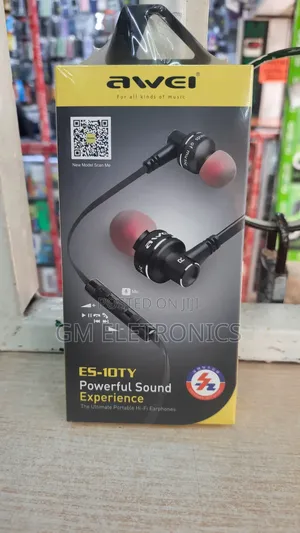 Ultimate Portable Hi-Fi Earphones. (Es-10ty)