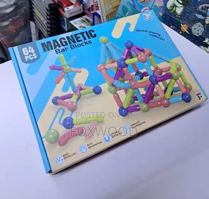 Magnetic Sticks and Balls 64 PCS