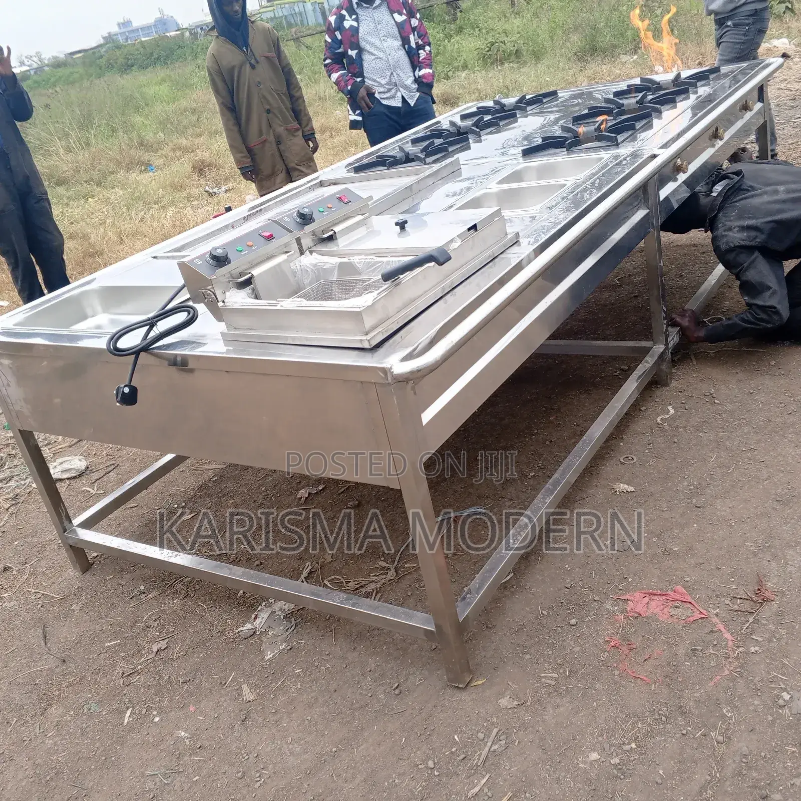Non Reactive Stainless Steel Combined Cooker
