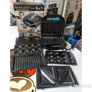 6 in 1 Sokany Sandwich Maker