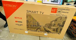 Vitron 65′′ Smart HDR Frameless TV – Powered by Webos
