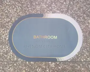 Oval Bathroom Mats