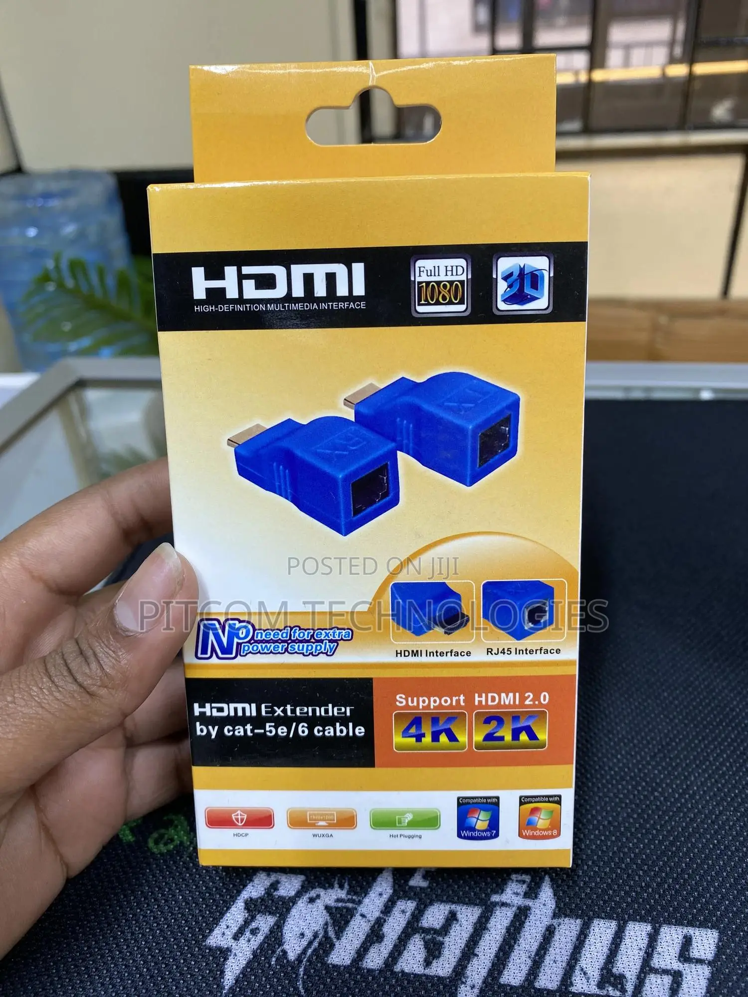 HDMI Extender 30m Cat 5e/Cat 6 Ethernet Cable HDMI