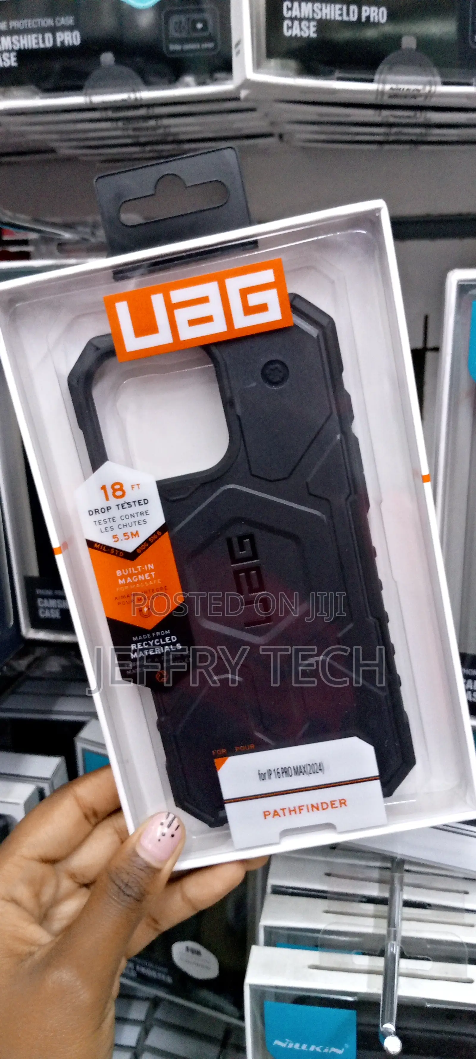 iPhone 16 Pro Max UAG Pathfinder Magsafe Black