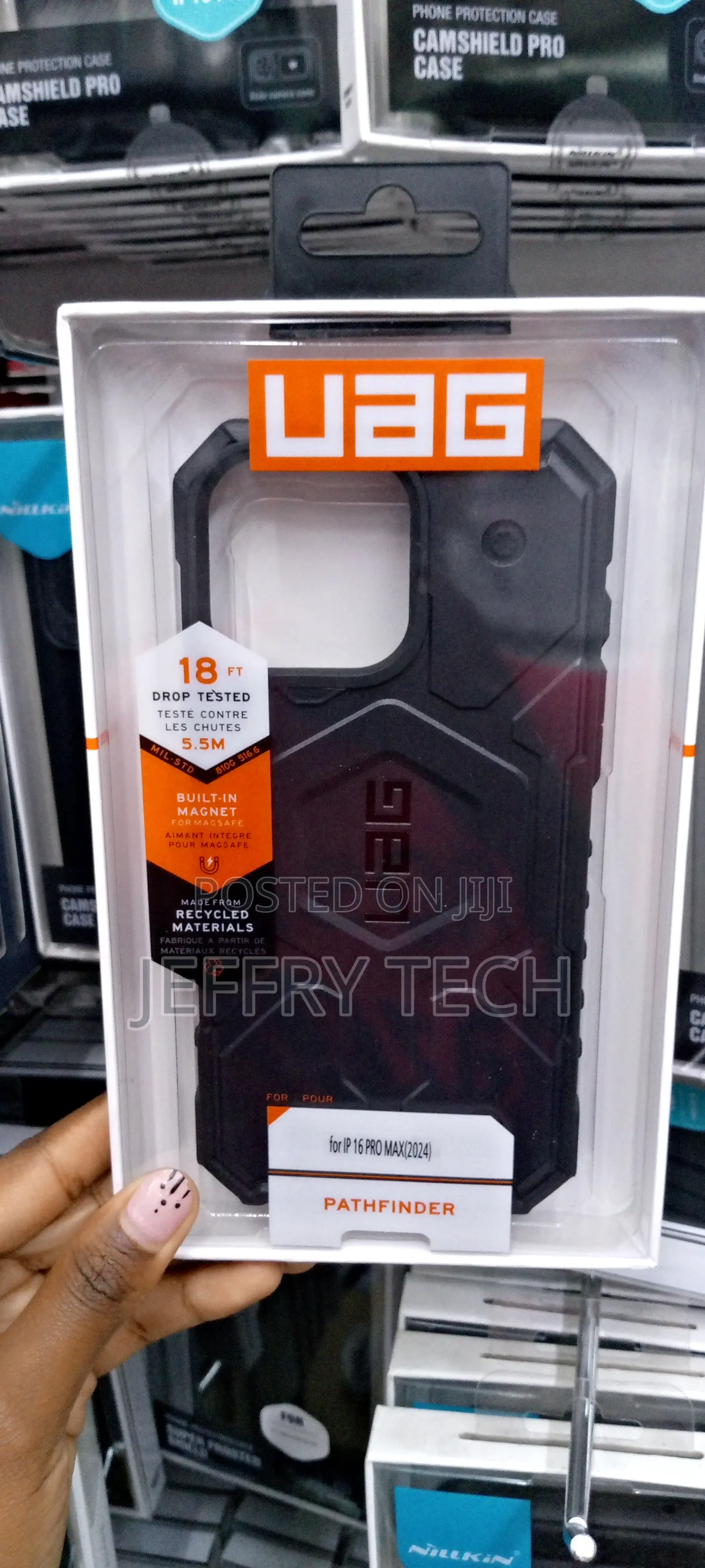 iPhone 16 Pro Max UAG Pathfinder Magsafe Black