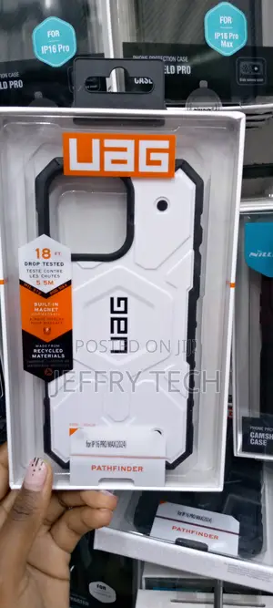 Pathfinder UAG White for iPhone 16 Pro Max