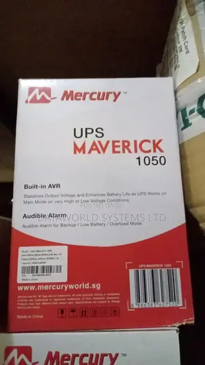 Mercury Maverick 1050 UPS Offline 1050va/630w 2X Universal S