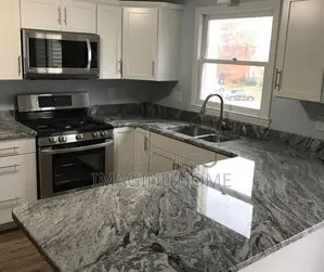Dark Grey Beautiful Nice Marble Contact Paper