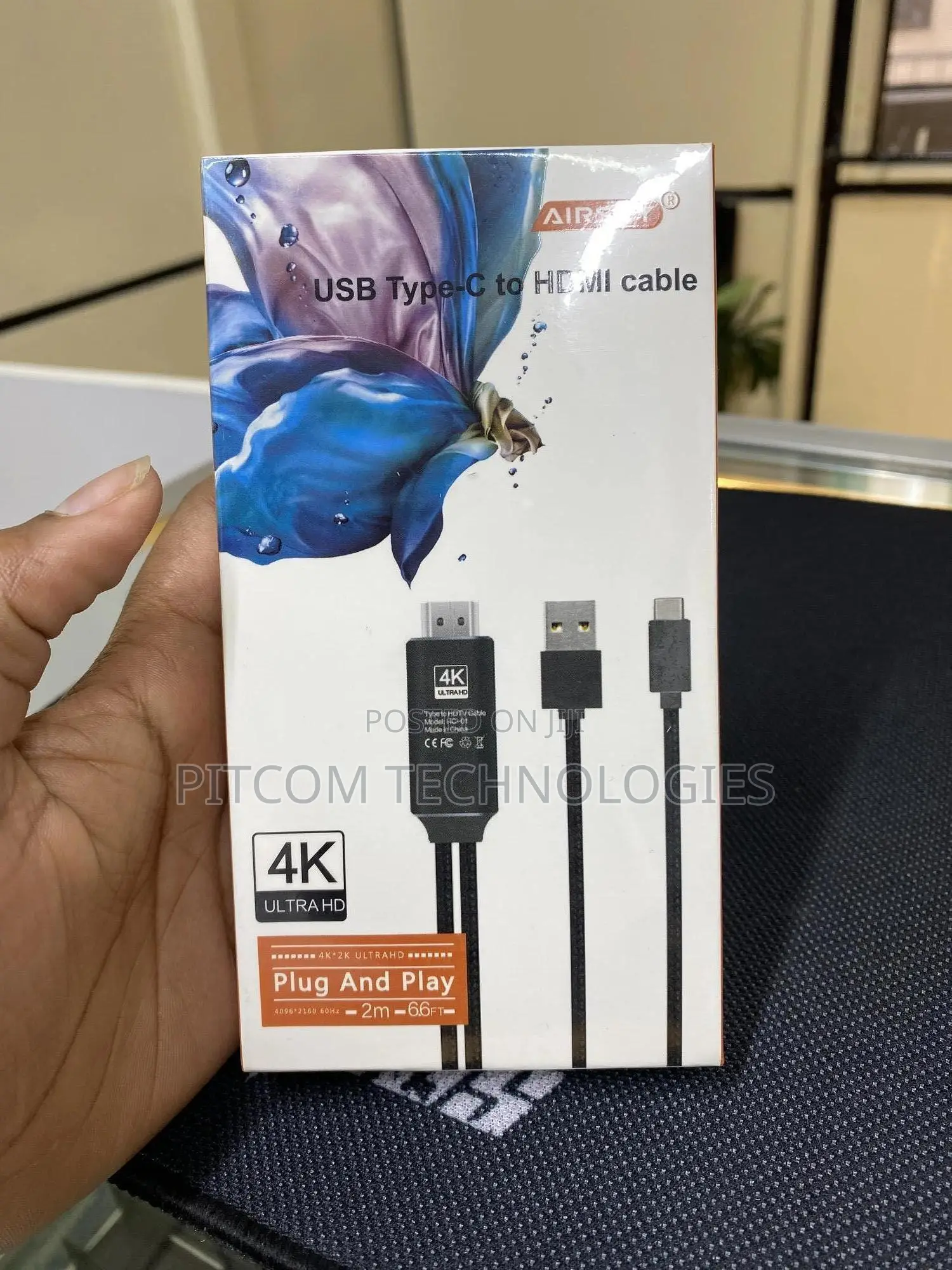 USB Type-C to HDMI Cable. (60 HZ)