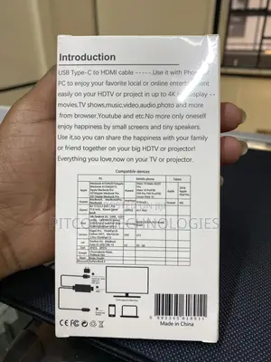 USB Type-C to HDMI Cable. (60 HZ)