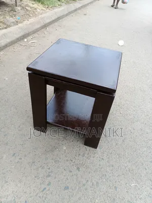 Stool, Dark Brown 