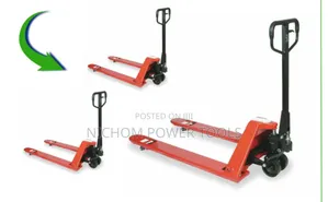 Hydraulic Pallet Trolley Wide Base 3000kgs