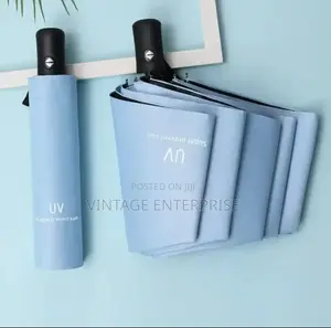 Travel Rain Sun Umbrella Windproof Muilt-Color Auto