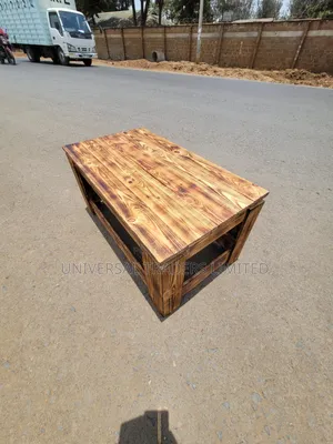 Coffee Table - Torched Design
