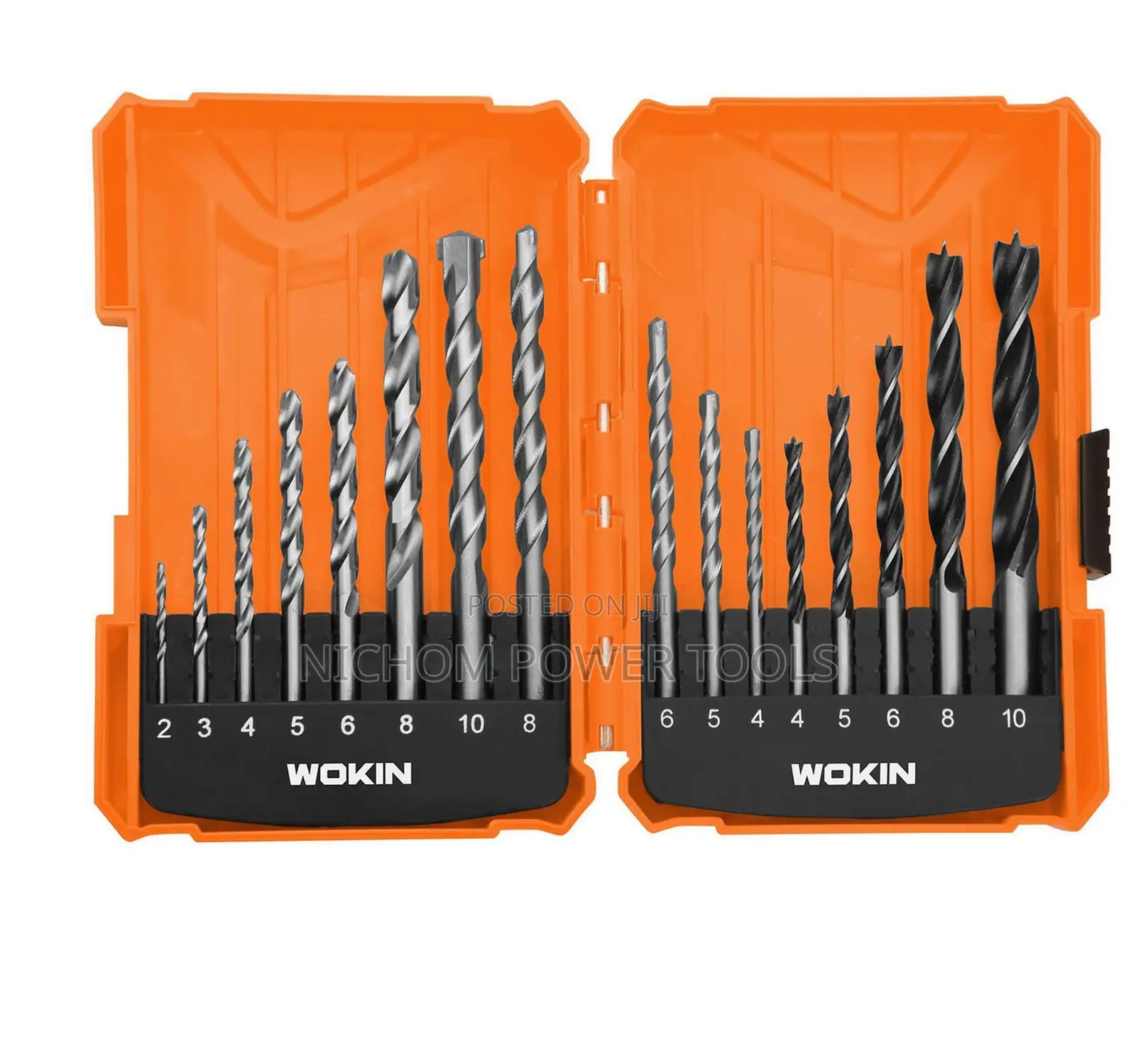 Wokin 751816 16pcs Drill Bits Set