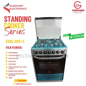 3+1 Eurochef (60*60) Standing Cooker