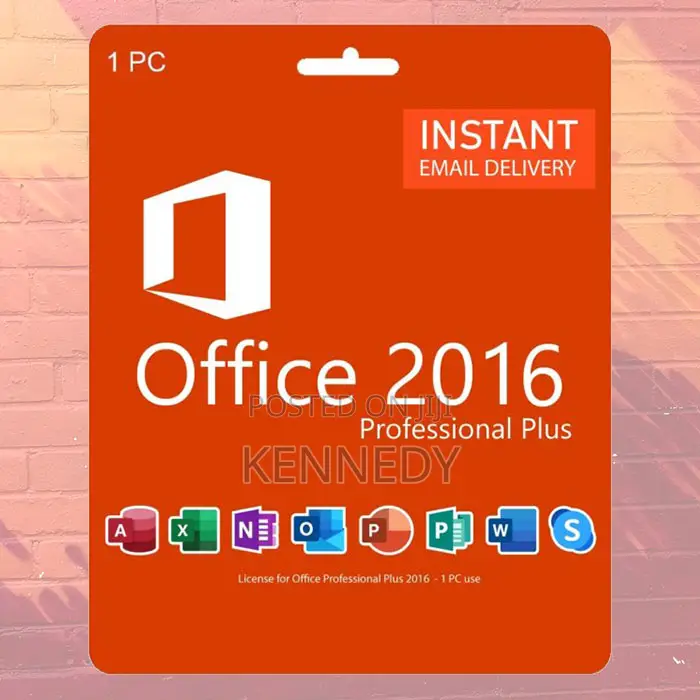 Office 2016 Professional Plus Key