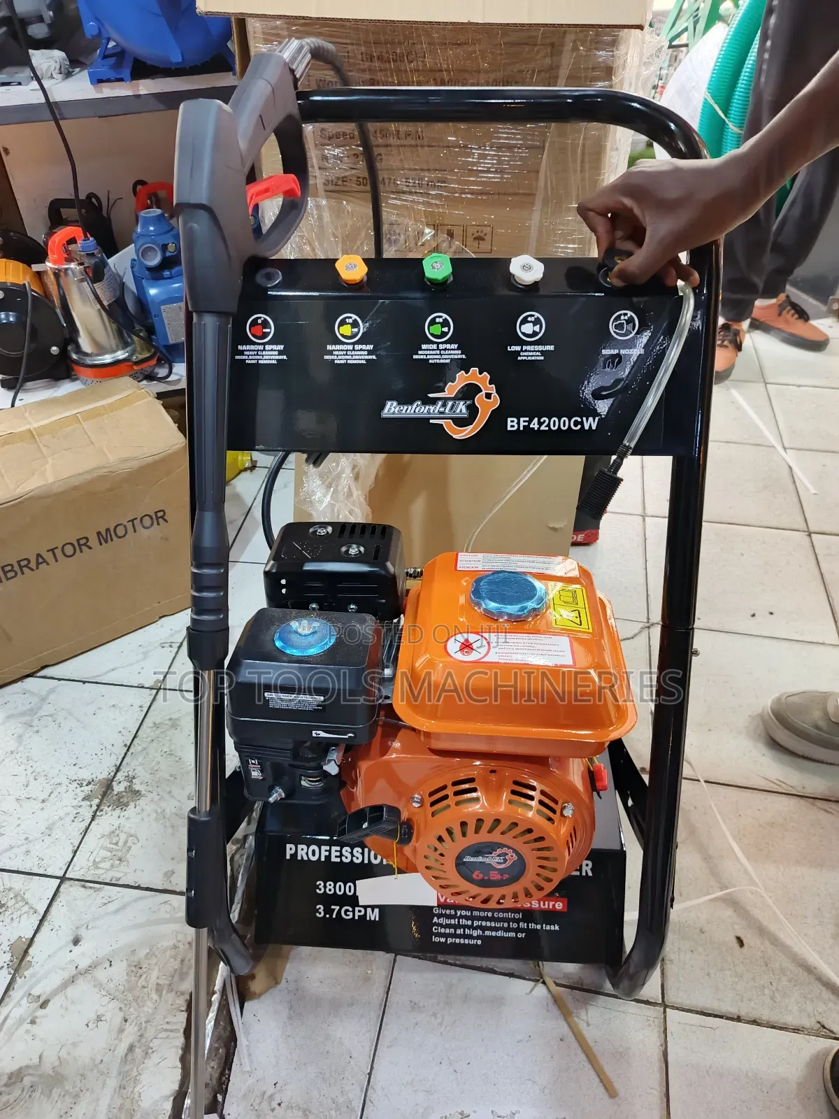 Benford UK Carwash Machine