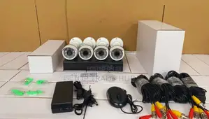4 Channel CCCTV Camera With DVR and 4x20m Cable